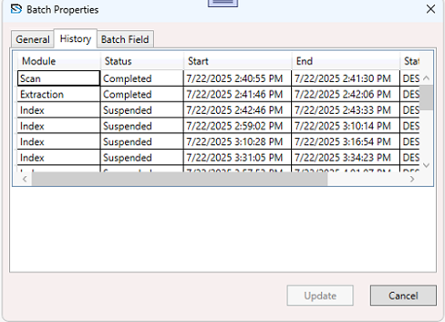 Batch Window 2