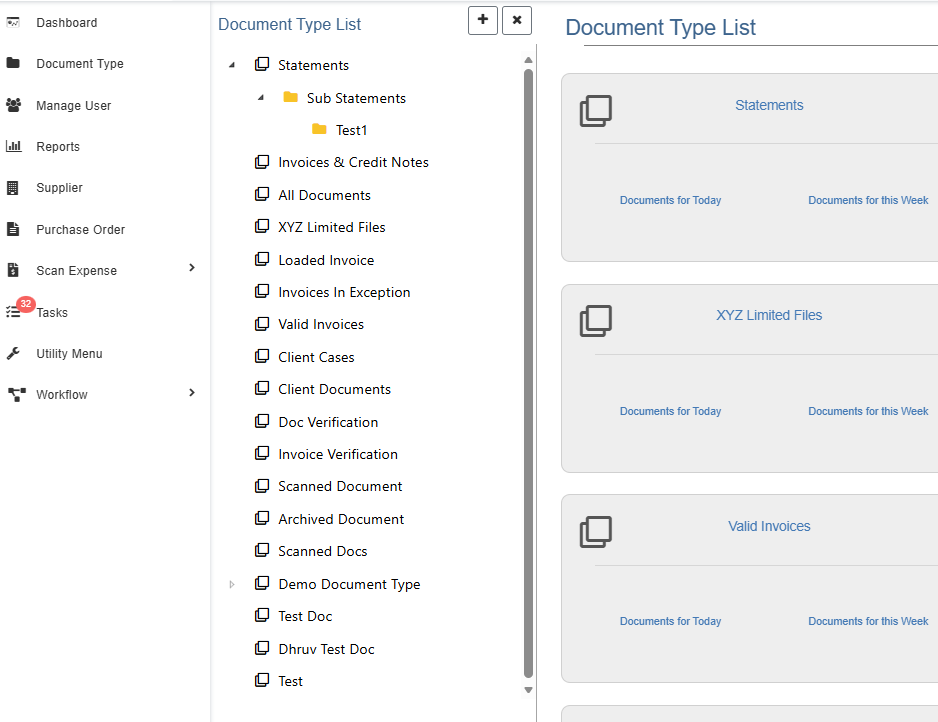 Document Types Overview