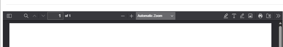 Document Viewer Toolbar