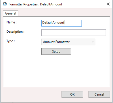 Formatter Setup Overview